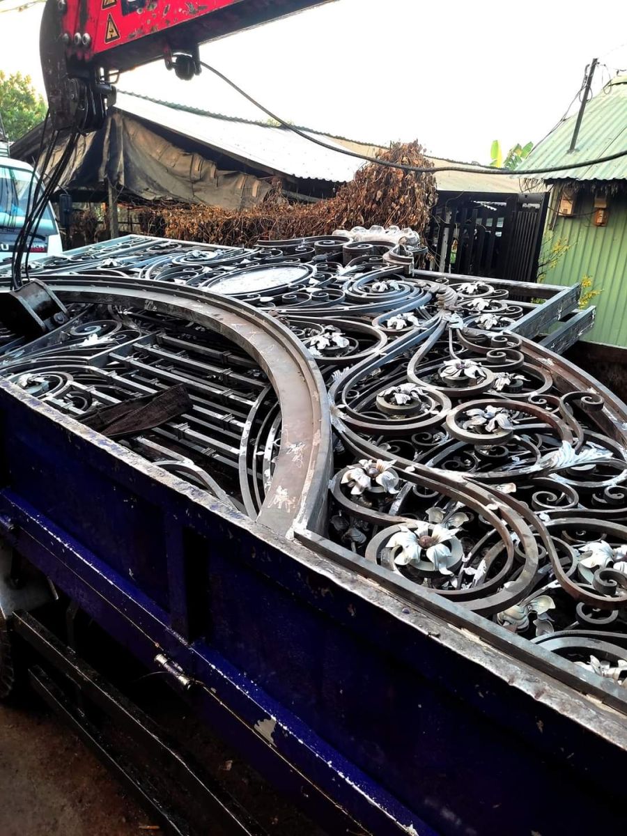 Hàng rào sắt mỹ thuật