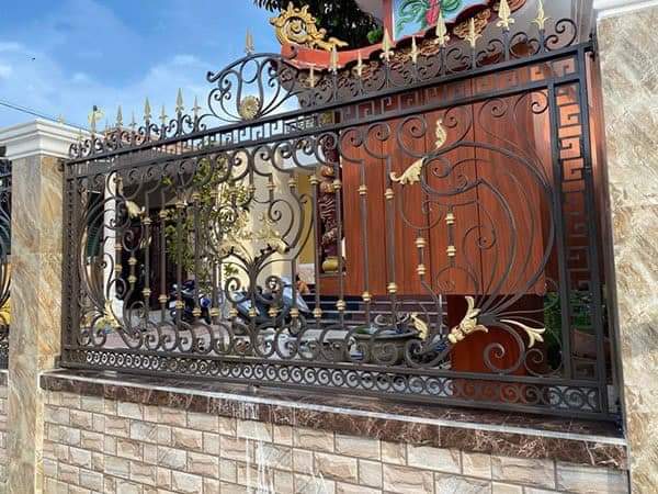 Hàng rào sắt mỹ thuật