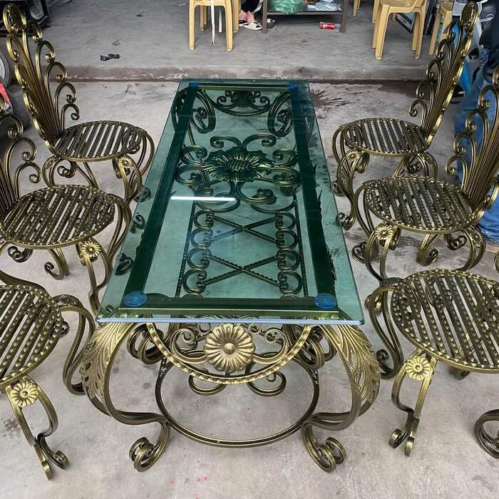 Sắt mỹ thuật được ứng dụng rộng rãi trong nội thất